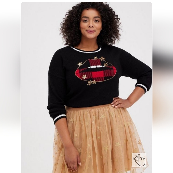 NWOT Pullover Crew Neck Sweater - Picture 2 of 6